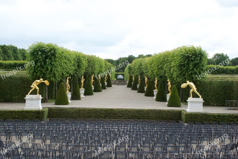 Germany Hanover Historically Herrenhausen Park