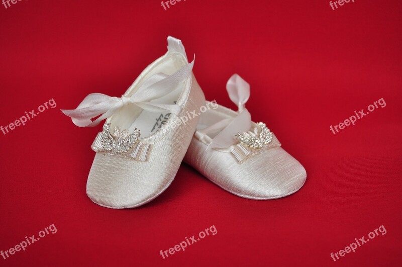 Baby Shoes Girl Birth Family