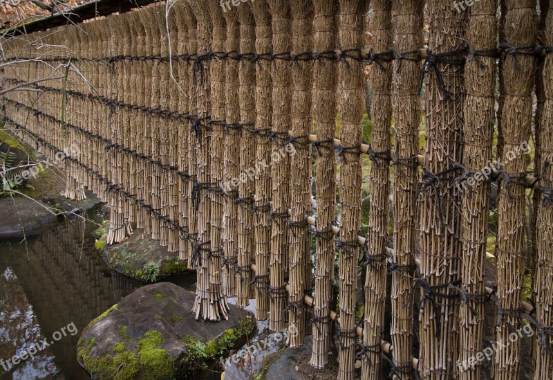 Japan Garden Bamboo Palisade Park