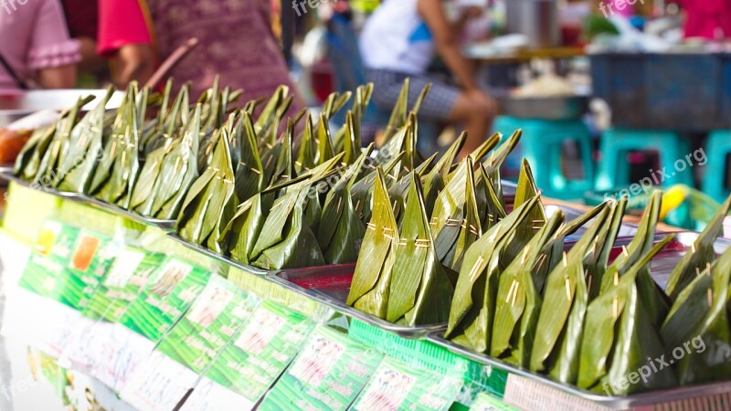 Cake Food Sell Thailand Thai