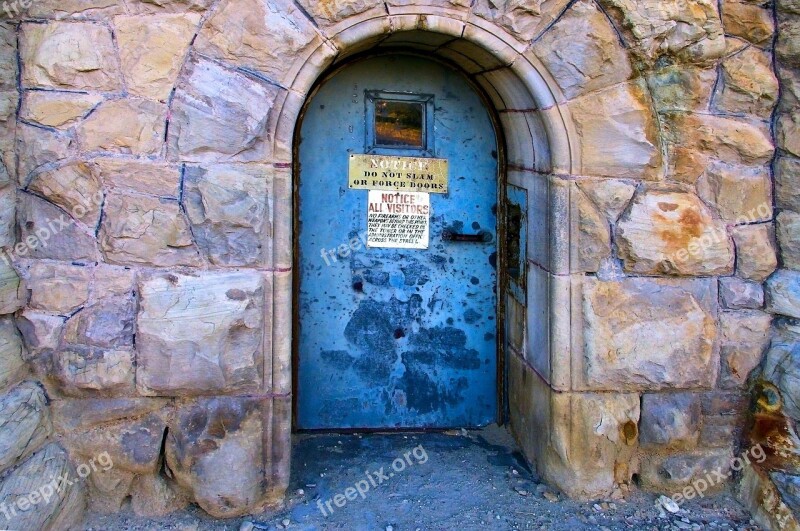 Prison Door Jail Old Architecture