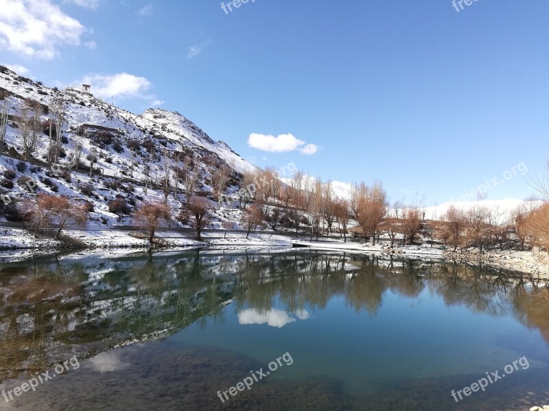 Nako Lake Himalaya Spiti Himalayas