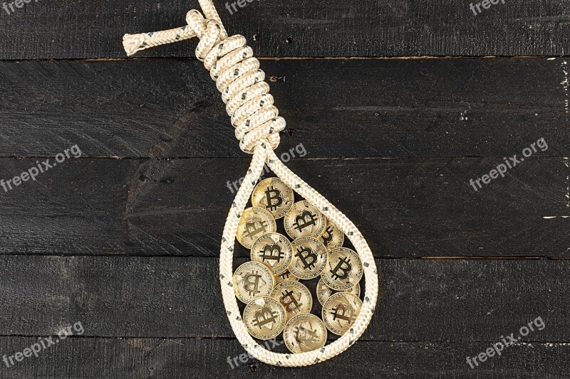 Bitcoin Hang Currency Knot Rope