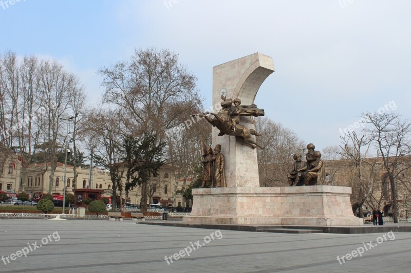 Turkey Istanbul Square Sculpture Free Photos