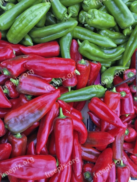 Paprika Vegetables Red Healthy Food