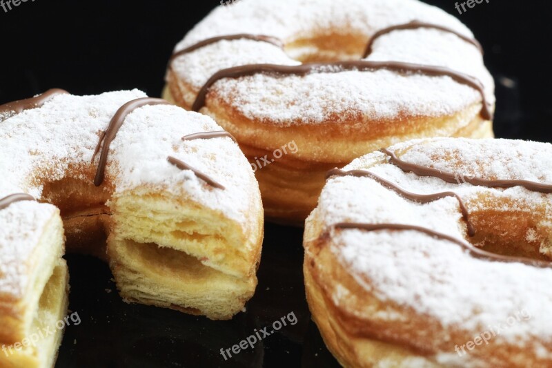 Cronuts Donut Sugar Dessert Free Photos