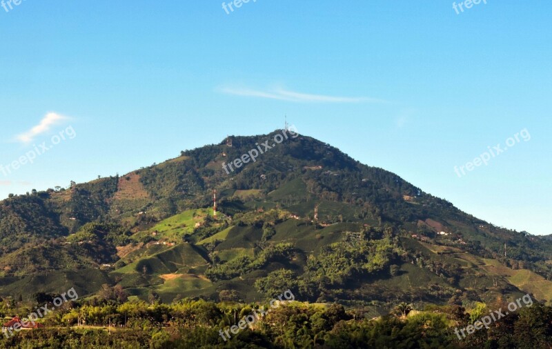 Mountain Landscape Mountains Nature Sky