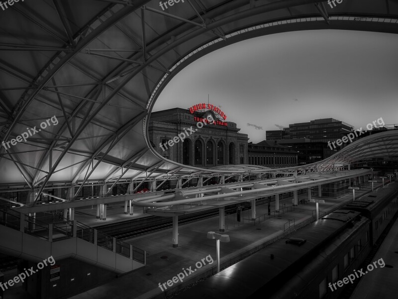 Union Station Train Travel Landmark Historic