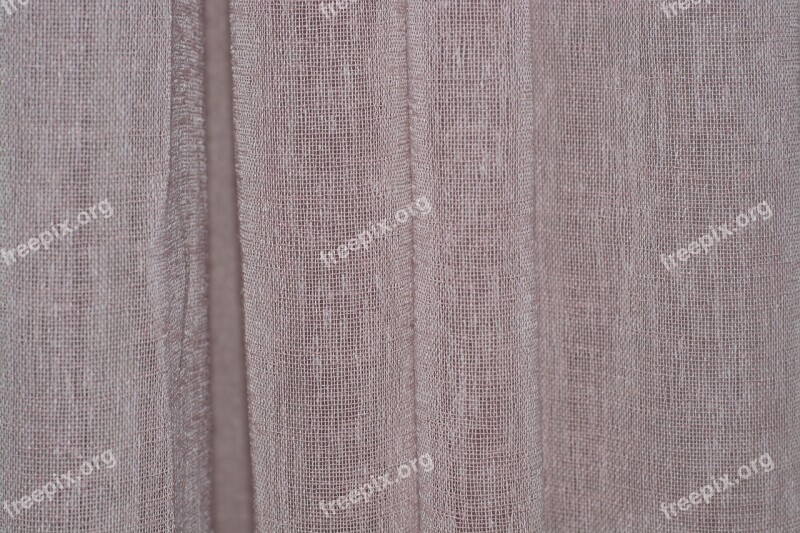 Fabric Canvas Pink Curtain Background