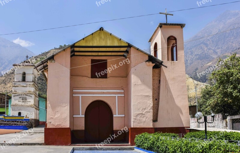 San Jeronimo De Surco Church Peru Architecture Lime