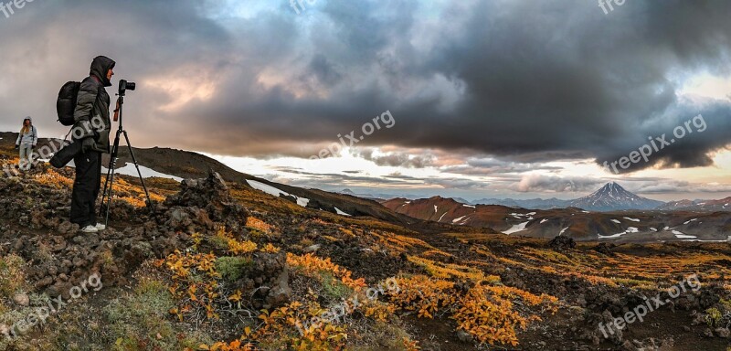 Kamchatka Sunset Palette Colors Sky View