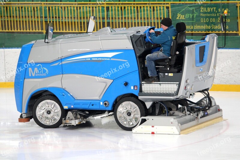 Rolba Hockey Ice Stadium Treatment