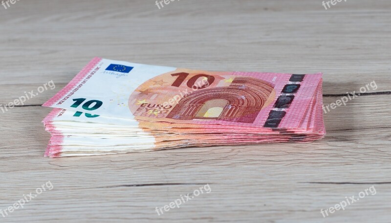 Money Euro Finance Currency Dollar Bill