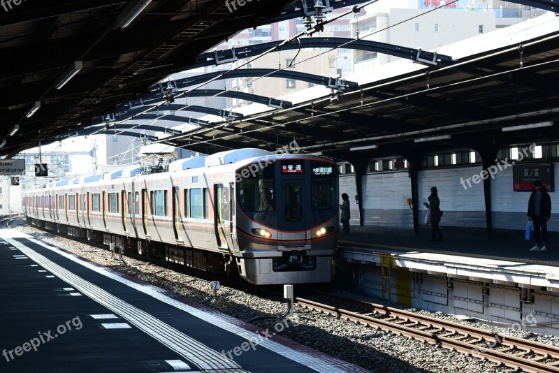 Osaka Loop Line Japan Osaka Train Train Free Photos