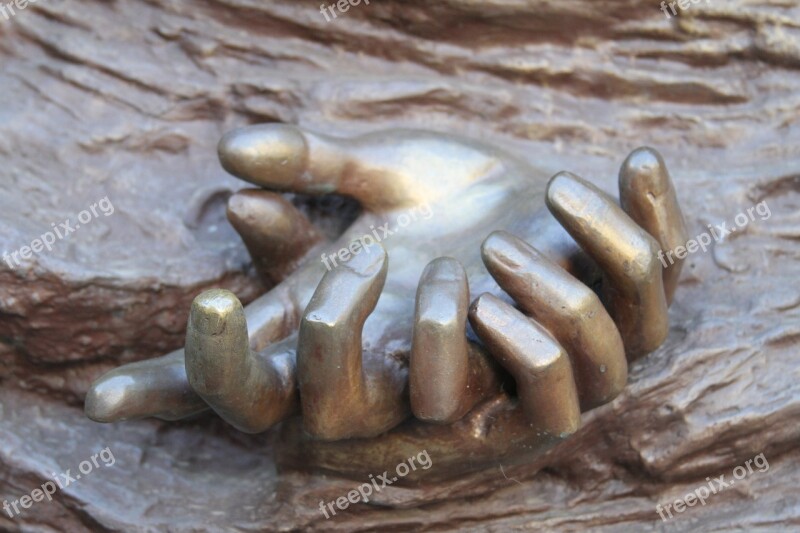 Hands Art Braga Portugal Sculpture