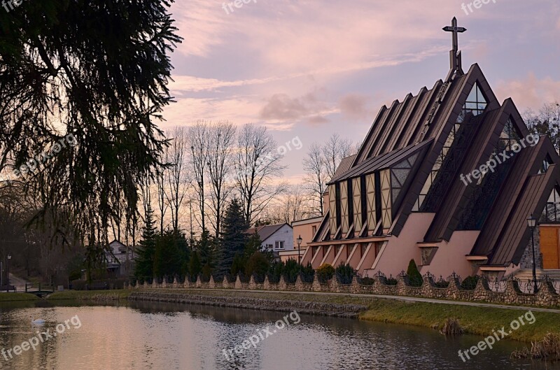 Leżno Church Architecture Free Photos