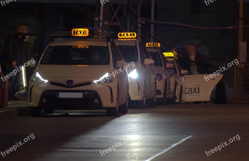 Taxi Transport Vehicle Traffic Auto