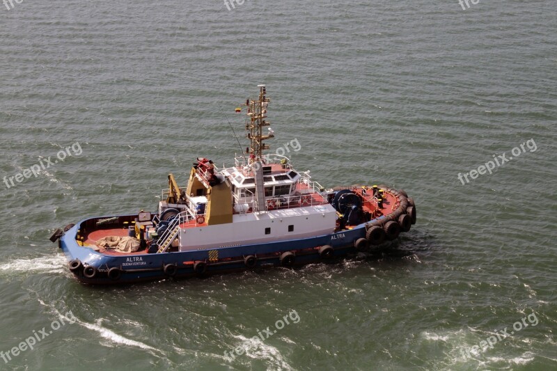 Pilot Boat Cruise Canal Channel