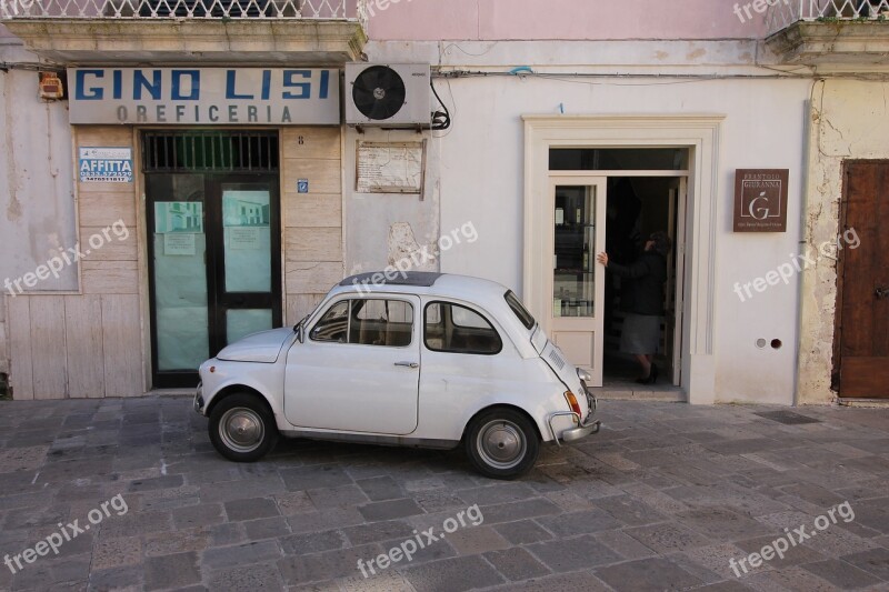 Fiat500 Oldtimer Auto Vehicle Nostalgia