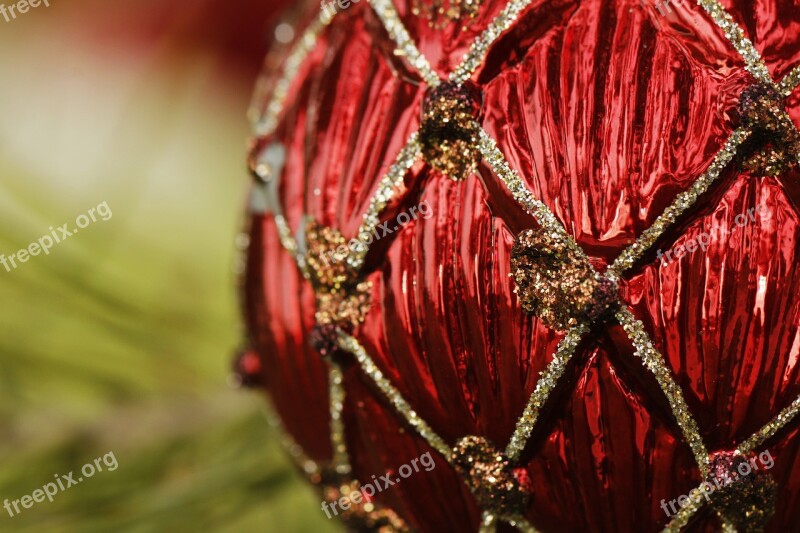 Ornament Christmas Holiday Bulb Fancy