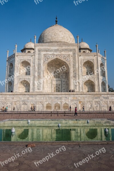 India Asia Taj-mahal Marble Culture