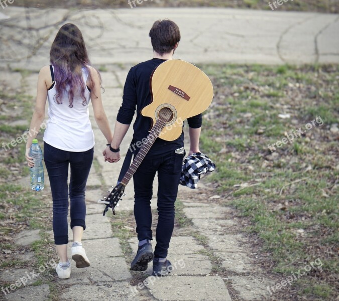 Couple Boy Girl Romance Together