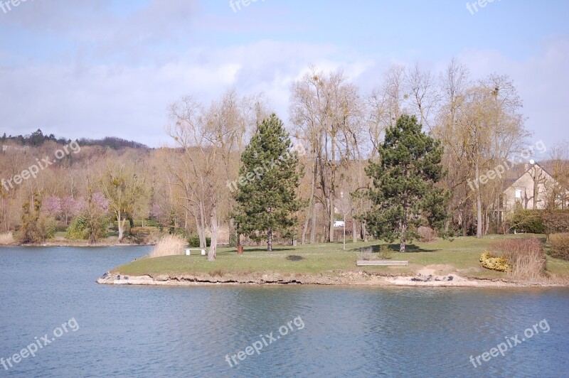 Lake Tranquility Zen Landscape Free Photos