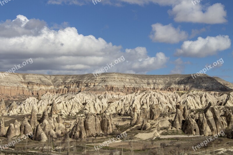 Cappadocia Fairy Chimneys Valley Free Photos