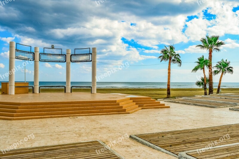 Park Seaside Beach Architecture Sky