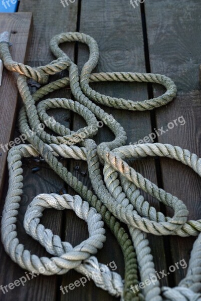 Rep Cordage Mooring Knot Knut