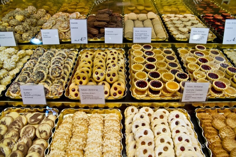 Pastries Display Business Food Eat