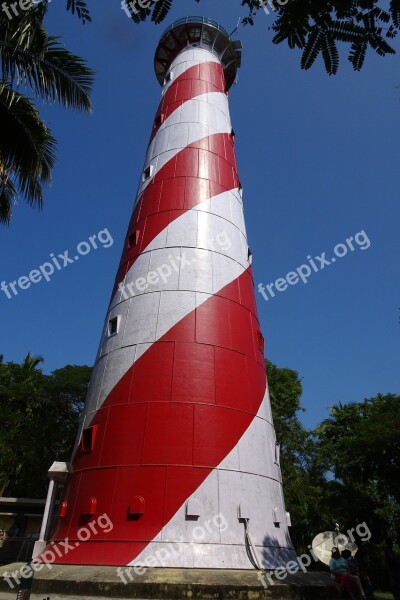 Lighthouse North Point Coastline Coastal Maritime