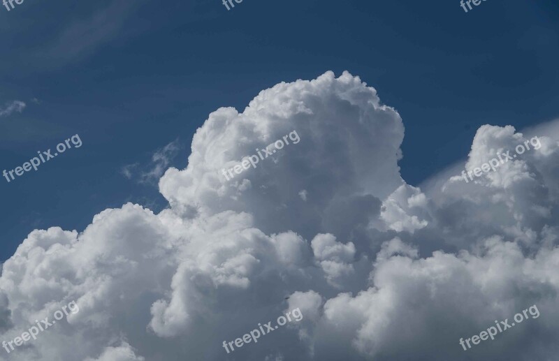 Cloudscape Sky Clouds Weather Formation