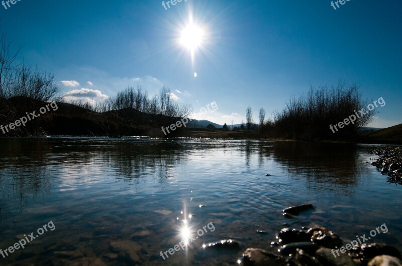 Lake Wather Sun Outdoor Landscape