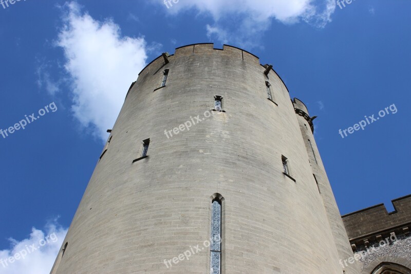 Arundel Castle Tower Historic Castle-fort