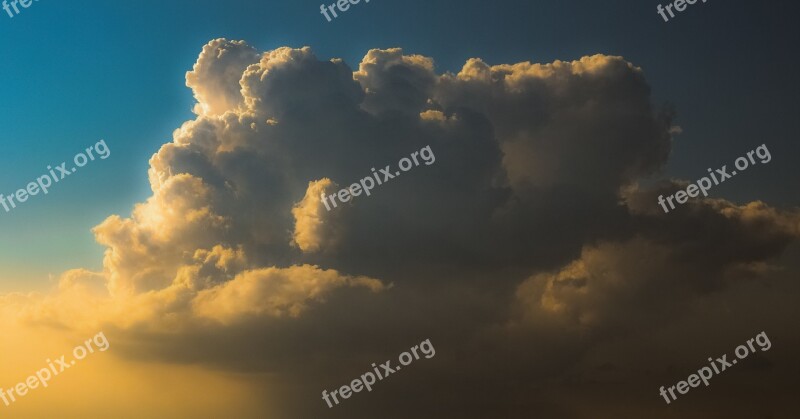 Clouds Sky Sunset Nature Atmosphere