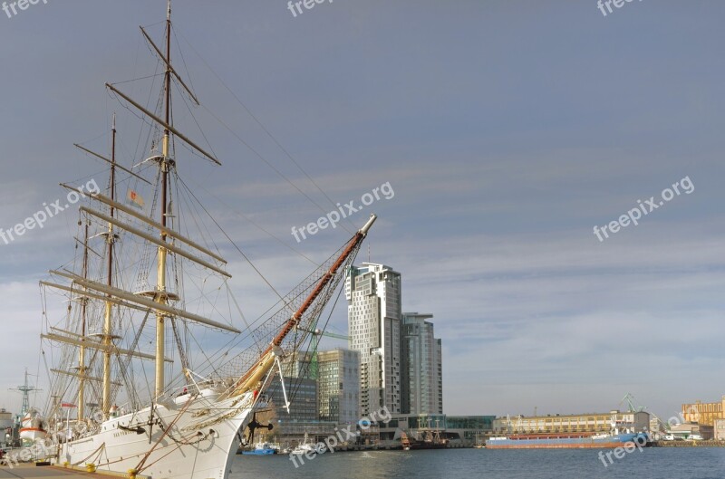 Sea Sailing Ship The Coast Free Photos