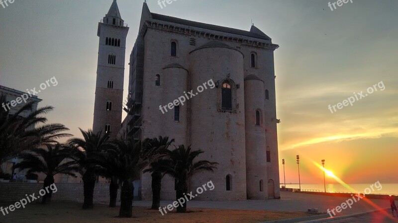 Cathedral Sunset Sun Church Sky