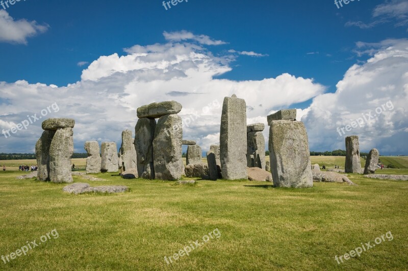 Landscape Stonehenge England Sky Monument