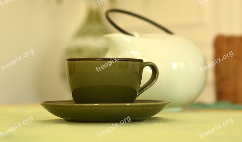 Coffee Cup Tea Cappuccino Table