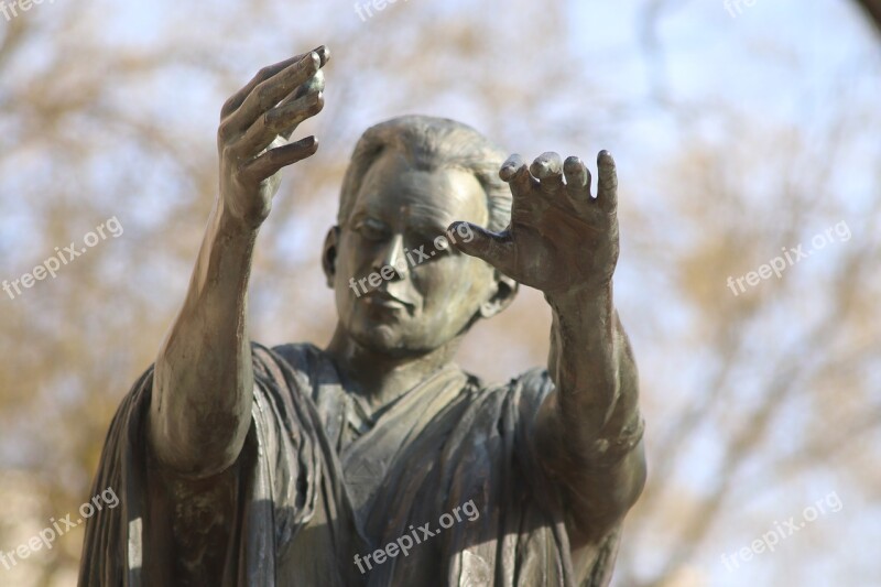 Sculpture Statue Bronze Figure Face