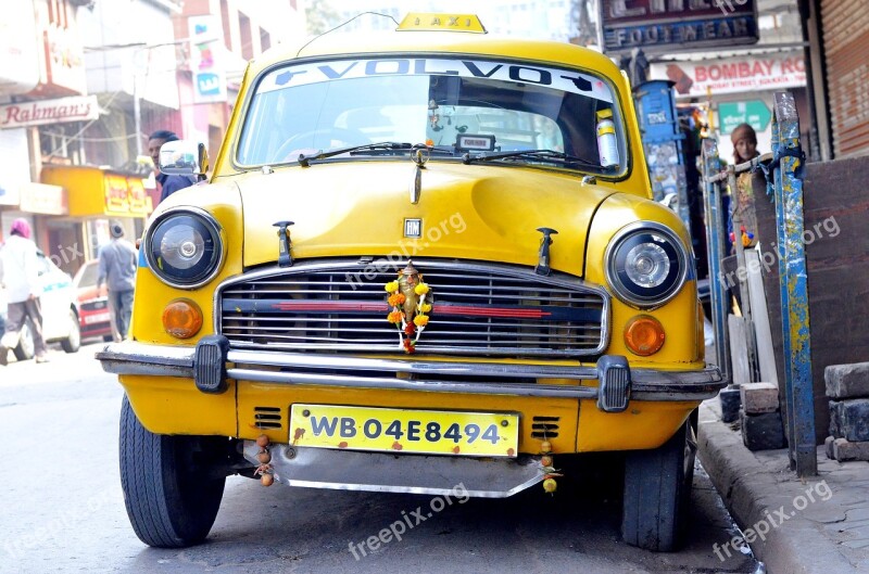 Kolkata Taxi India East Bengal Indian