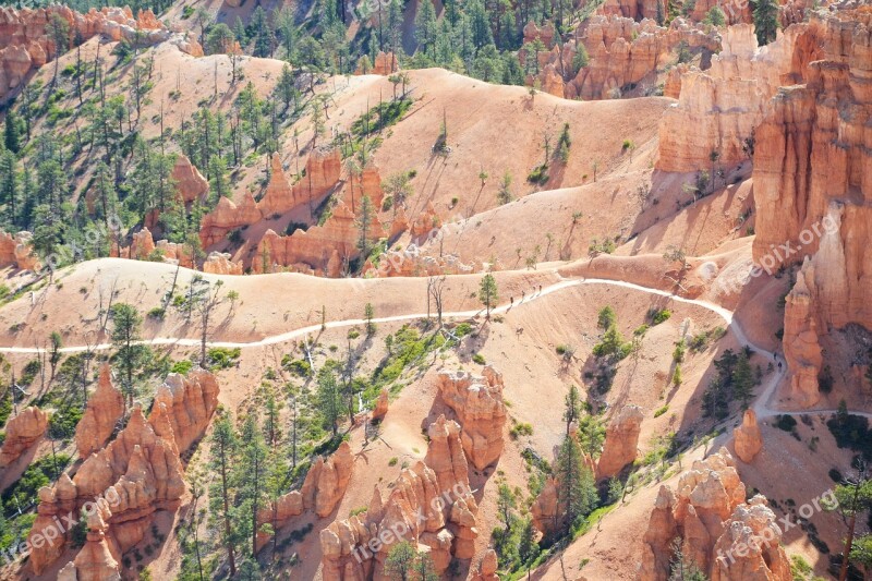 Bryce Canyon National Park Bryce Canyon Utah Red Rocks Landscape