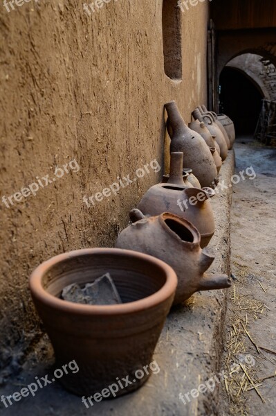 Craft Tradition Jars Wood Morocco