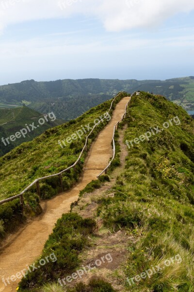 Acores Lagoadasfurgas Portugal Landscape Nature