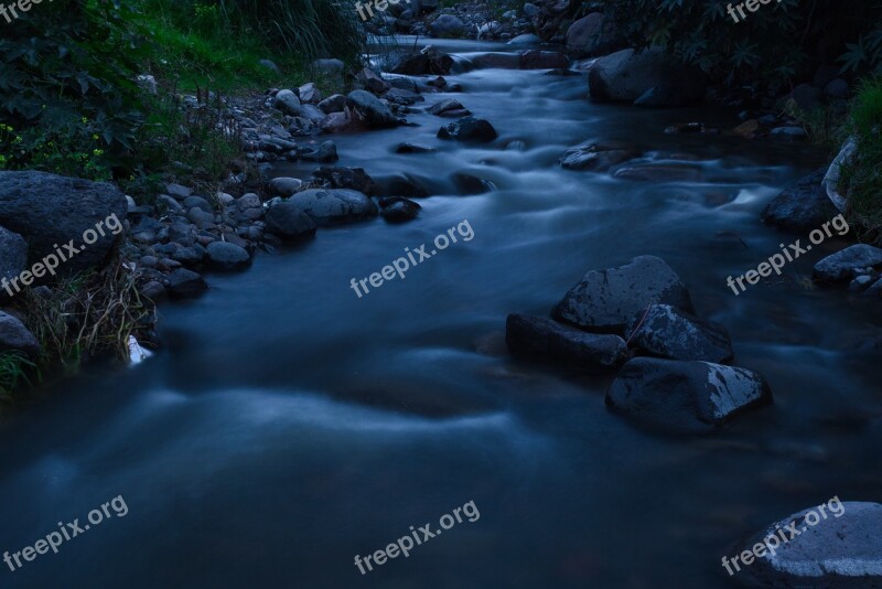 River Water Blue Landscape Nature