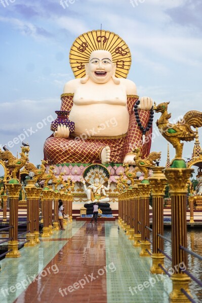 Pu-tai Thailand Samui Temple Buddha