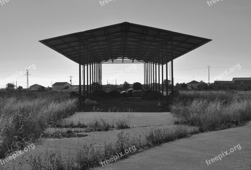 Roof Hall Construction Spain Free Photos