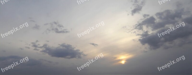 Kite Aerial Photography Sunset Pink