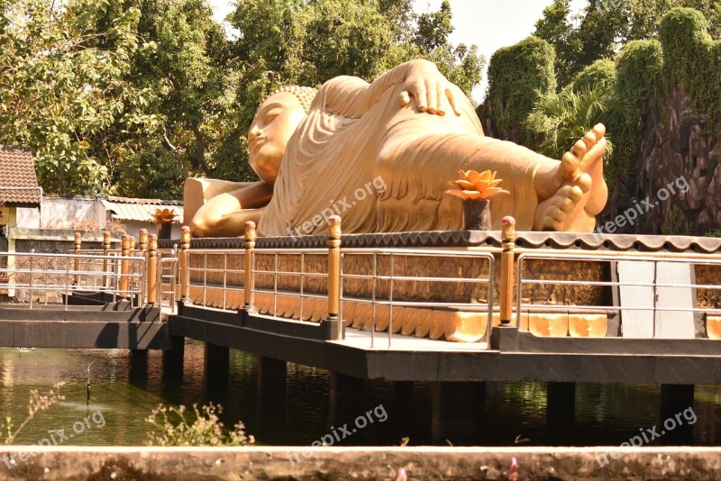 Java Religion Temple Statue Mojokerto